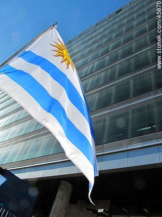 Flag of Uruguay -  - URUGUAY. Photo #45870