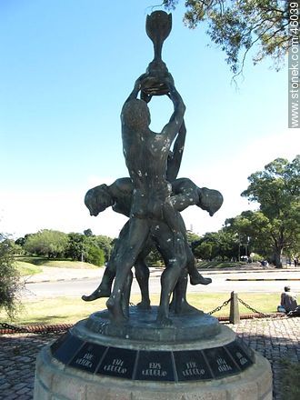 Memorial of the soccer world championships - Department of Montevideo - URUGUAY. Photo #46039