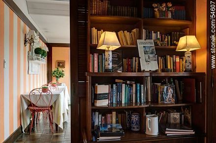 L'Auberge hotel library - Punta del Este and its near resorts - URUGUAY. Photo #54607