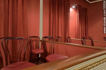 Bartolomé Macció Theatre. Theater box with viennese chairs. - San José - URUGUAY. Photo #55524
