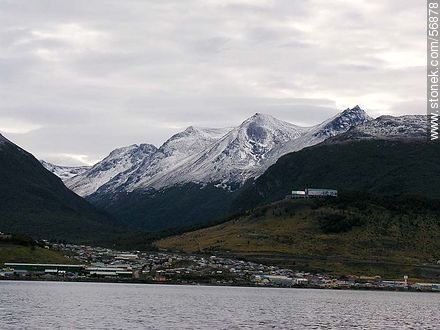 Ushuaia, mountains and the Beagle Channel -  - ARGENTINA. Photo #56878