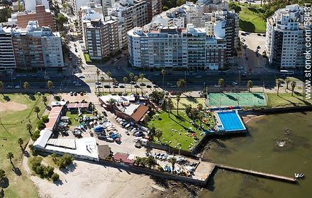 Aerial view of La Estacada - Department of Montevideo - URUGUAY. Photo #58431