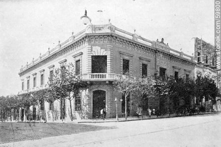 Palacio Arzobispal. 1909 - Departamento de Montevideo - URUGUAY. Foto No. 59800