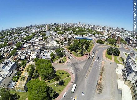 Aerial photo of Avenida de las Leyes. Fernández Crespo Ave. - Department of Montevideo - URUGUAY. Photo #61243