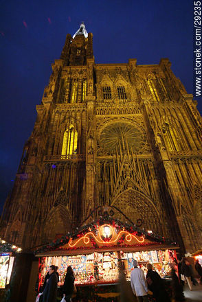 Catedral de Estrasburgo. - Región de Alsacia - FRANCIA. Foto No. 29235