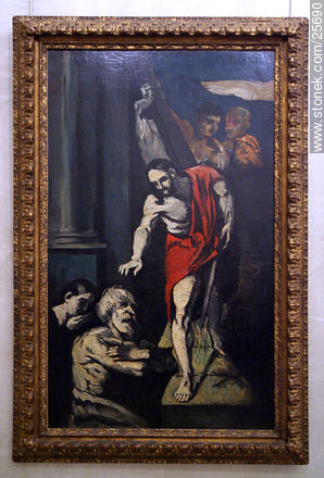Paul Cézanne (1839-1906) Le Christ aux limbes (1867-69) - París - FRANCIA. Foto No. 25690