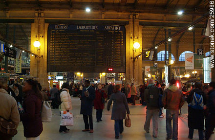 Gare du Nord - París - FRANCIA. Foto No. 25986