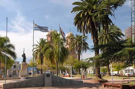 Constitución square - Soriano - URUGUAY. Photo #34706