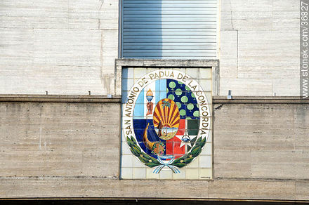 Escudo de Concordia - Departamento de Salto - URUGUAY. Foto No. 36827