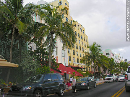 Ocean Drive at South Beach - State of Florida - USA-CANADA. Photo #38582