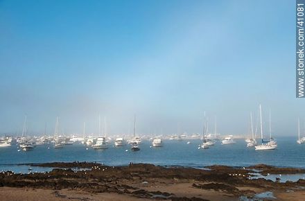 Arc of fog - Punta del Este and its near resorts - URUGUAY. Photo #41081