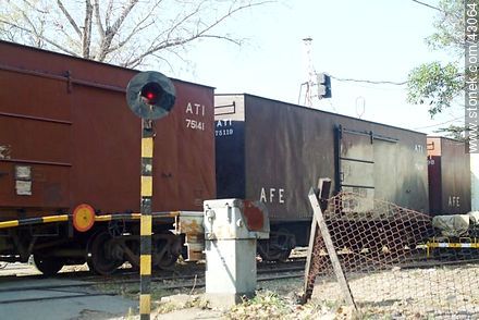 Vagones de carga de AFE - Departamento de Montevideo - URUGUAY. Foto No. 43064