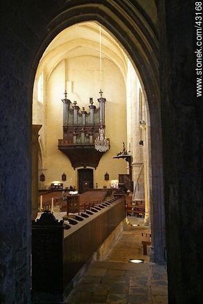 Sarlat-la-Canéda. Interior de la Catedral de Saint Sacerdos. - Aquitania - FRANCIA. Foto No. 43168