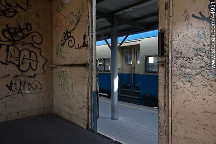 Vagón de carga - Departamento de Montevideo - URUGUAY. Foto No. 44931