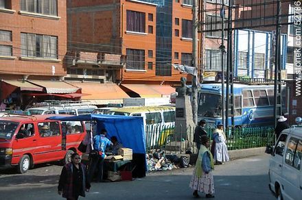 Morning traffic at El Alto - Bolivia - Others in SOUTH AMERICA. Photo #52786