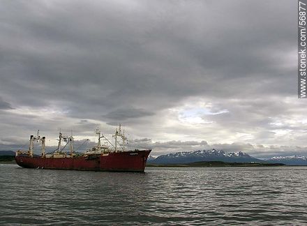 Ship in the Beagle Channel -  - ARGENTINA. Photo #56877