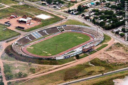 Aerial view of  the Stadium of Club Atlético Cerro -  - URUGUAY. Photo #58081