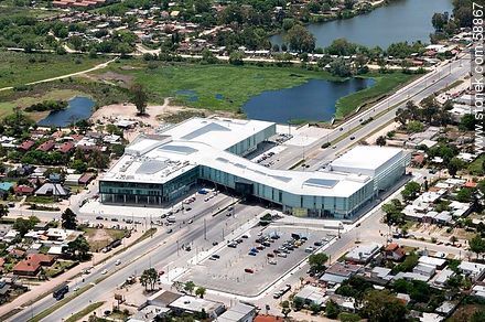 Aerial view of Costa Urbana Shopping Center - Department of Canelones - URUGUAY. Photo #58867