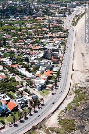 Aerial view of the promenade Republic of Mexico. - Department of Montevideo - URUGUAY. Photo #58982