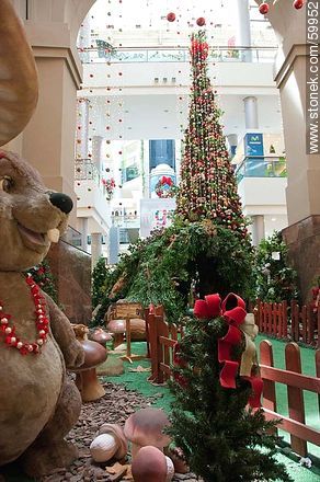 Christmas in the Punta Carretas Shopping Mall - Department of Montevideo - URUGUAY. Photo #59952