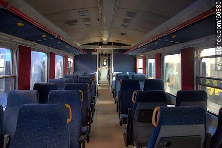 Interior of Swedish trains (2013) - Department of Montevideo - URUGUAY. Photo #60830