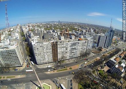 Aerial photo of Bulevar Artigas - Department of Montevideo - URUGUAY. Photo #60947