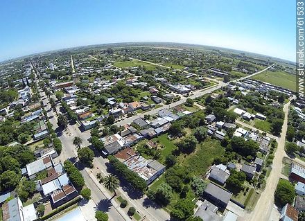 Aerial photo of the city of San Ramon - Department of Canelones - URUGUAY. Photo #61533