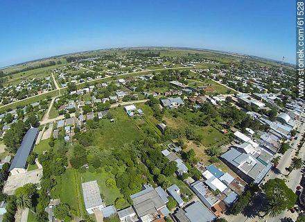 Aerial photo of the city of San Ramon - Department of Canelones - URUGUAY. Photo #61528