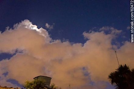 The moon through the clouds of night -  - MORE IMAGES. Photo #62472