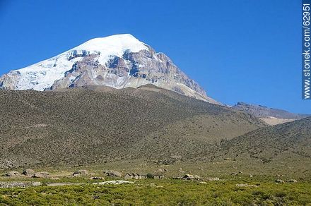 Sajama volcano of 6540m high - Bolivia - Others in SOUTH AMERICA. Photo #62951