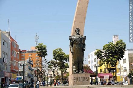 Statue of Coronel Bolognesi - Perú - Others in SOUTH AMERICA. Photo #63208