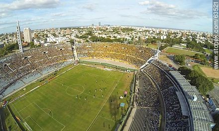 Estadio Centenario. April 27, 2014. Tribunes Olympic, Amsterdam and America -  - URUGUAY. Photo #63521