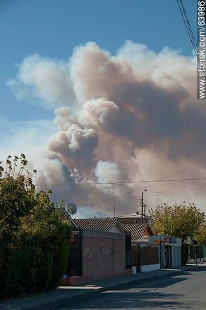 Fire in the hills of Quillota - Chile - Others in SOUTH AMERICA. Photo #63986