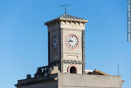 Torre y reloj del dique Mauá - Departamento de Montevideo - URUGUAY. Foto No. 64875