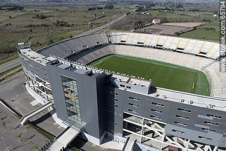 Aerial photo of the stadium of Club Atlético Peñarol 