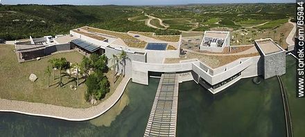 Aerial photo of the Bodega Garzón - Department of Maldonado - URUGUAY. Photo #65934