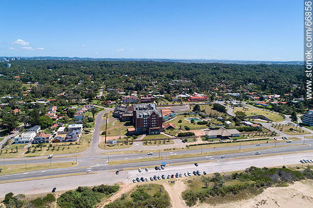 Aerial view of the San Rafael Hotel in February 2019 - Punta del Este and its near resorts - URUGUAY. Photo #66856