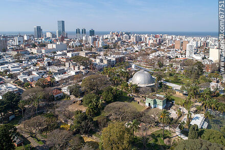 Aerial view southeast of the Villa Dolores Municipal Zoo - Department of Montevideo - URUGUAY. Photo #67751