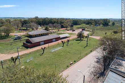 Aerial view of Blanquillo on route 43 - Durazno - URUGUAY. Photo #68951
