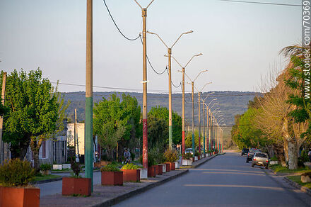 Bulevar Artigas - Departamento de Lavalleja - URUGUAY. Foto No. 70369