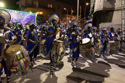 Llamadas parade 2018. Drummers - Department of Montevideo - URUGUAY. Photo #71146