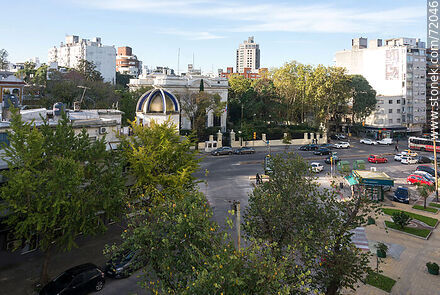 Corner of Sarmiento, Bvar. España and Ellauri - Department of Montevideo - URUGUAY. Photo #72046