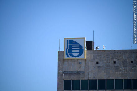 BROU sign - Department of Montevideo - URUGUAY. Photo #72021