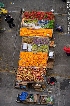 Aerial view of the fair on José Martí St. -  - MORE IMAGES. Photo #72088