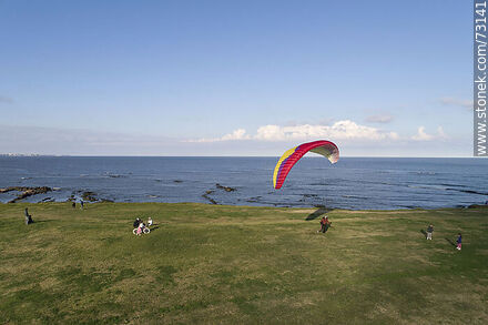 Paragliding practice - Department of Montevideo - URUGUAY. Photo #73141