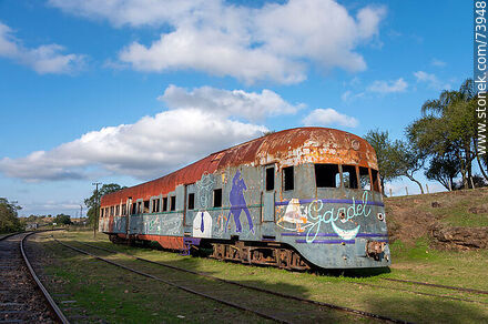Old train car - Tacuarembo - URUGUAY. Photo #73948