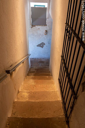 Stairs to the first floor - Department of Cerro Largo - URUGUAY. Photo #74571