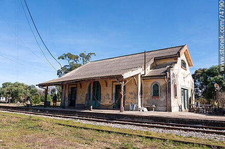 Estación de ferrocarril de Vergara - Departamento de Treinta y Tres - URUGUAY. Foto No. 74790