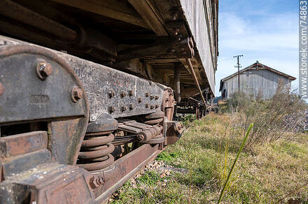 Estación de trenes de José Pedro Varela - Departamento de Lavalleja - URUGUAY. Foto No. 74863