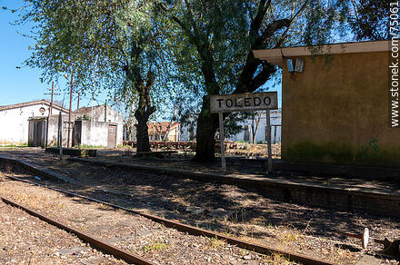 Estación Toledo de trenes - Departamento de Canelones - URUGUAY. Foto No. 75061